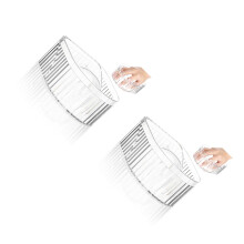 2Stk Handbad Schüssel Transparent Für Nagelkunst Und Nagelpflege
