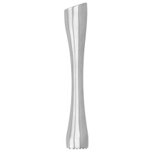 Instrument profesional de barman din oțel inoxidabil în formă de diamant, cu design ergonomic al mânerului pentru zdrobirea fructelor și pasarea