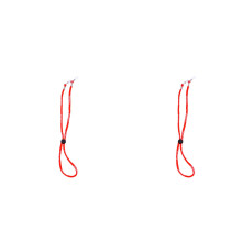2Stk Roter Brillen Sicherheitsband Eyeglasses Stringhalter