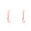2Stk Roter Brillen Sicherheitsband Eyeglasses Stringhalter 1