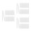 150Pcs Soft Replacement Eyeliner Brush Heads for DIY and Makeup Tools 4
