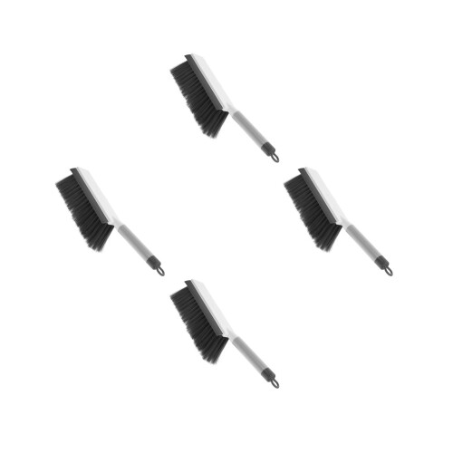 4Stk Handbesen Nylon Weiß Handlich Für Auto Sofa
