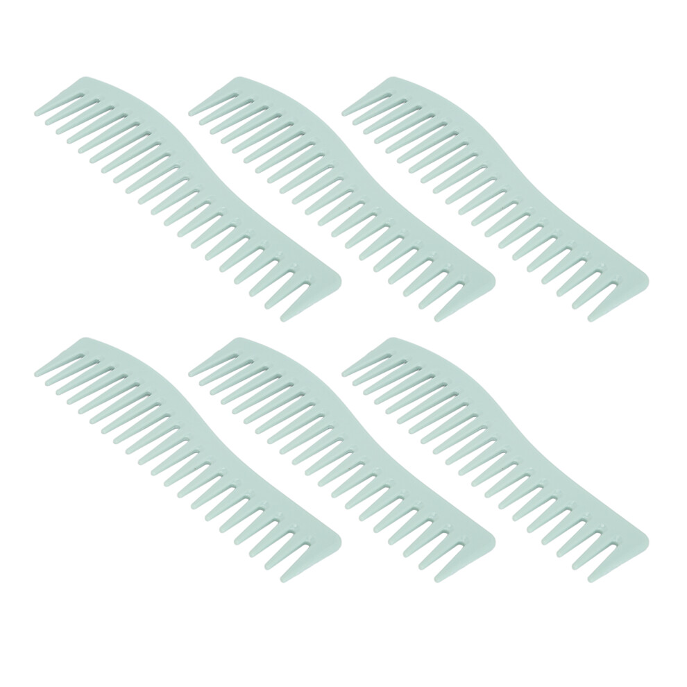 10pcs Wide Tooth Comb ABS Detangling Comb for Wet Hair, Home Use