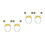 4Pcs Comfortable Bee Headbands with Spring Ball Design for Holiday Fun 4