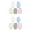 10Stk Baby Bodysuit & Jumpsuits Extender Farbton 2