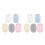 10Stk Baby Bodysuit & Jumpsuits Extender Farbton 6