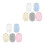 10Stk Baby Bodysuit & Jumpsuits Extender Farbton 7