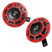 Kompaktes Paarhorn Rot 12V Super