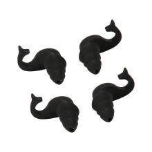 2 Paires de bouchons d'oreilles en silicone pour dormir, réduction de bruit NRR 40dB
