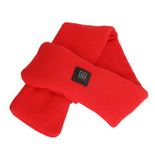 Cozy Heated Scarf USB Warmer One Size Red 65C