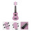 2St Roze Ukulele 4 Snaren Draagbaar Beginner Kinderen 6