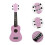 2St Roze Ukulele 4 Snaren Draagbaar Beginner Kinderen 7