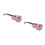 2St Roze Ukulele 4 Snaren Draagbaar Beginner Kinderen 11