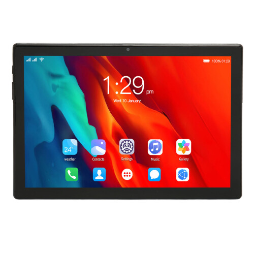 Android-tablet met dubbele camera, octa-core processor, IPS Full HD-scherm, lange batterijduur, dubbele luidsprekers, uitbreidbaar geheugen, 2