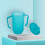 Spill Proof Feeding Cup For Elderly Care Handle Design Reusable Design Multifunctional Use No Spill Drinking Beaker Cup Leak Proof Functionality 8