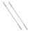6Pcs Telescopic Silver Blind Wand Replacement with Hook for Window Use 2