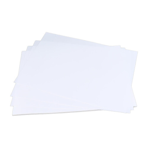 20 Sheets Holographic Sticker 30x22x1cm Clear