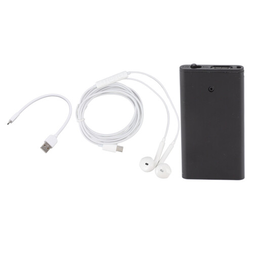 Ανθεκτικό Mp3Player με εγγραφή φωνής με ένα άγγιγμα και λειτουργία timestamp, σώμα από 1