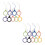18Pcs Assorted Color Silicone Lanyard for Phone Keychain Hanging Use 4