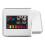 White Projection Clock 2xAAA, Temp/Hum, 15x11x6 cm 13