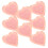5Sets Pink Heart-Shaped Paper for Home Party Use 2