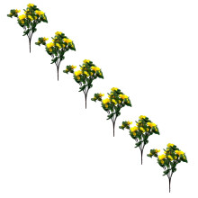 Losse of meerdere stukken kunnen worden gecombineerd voor een gepersonaliseerde, esthetische en praktische boeketdecoratie met gesimuleerde bloemen.