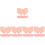 5Sets Pink Heart-Shaped Paper for Home Party Use 6