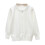 Kids' Solid Knit Cardigan Long Sleeve Button Down White 4-5 1
