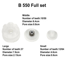 A550 Set complet cutie de viteze completă așa cum se arată B390 Set complet cutie de viteze copii Alb 550 Cutie de viteze A390 Set complet B550