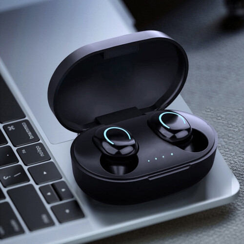 Ασύρματα ακουστικά Bluetooth5.0, στερεοφωνικά μπάσων, μείωση θορύβου, αδιάβροχα