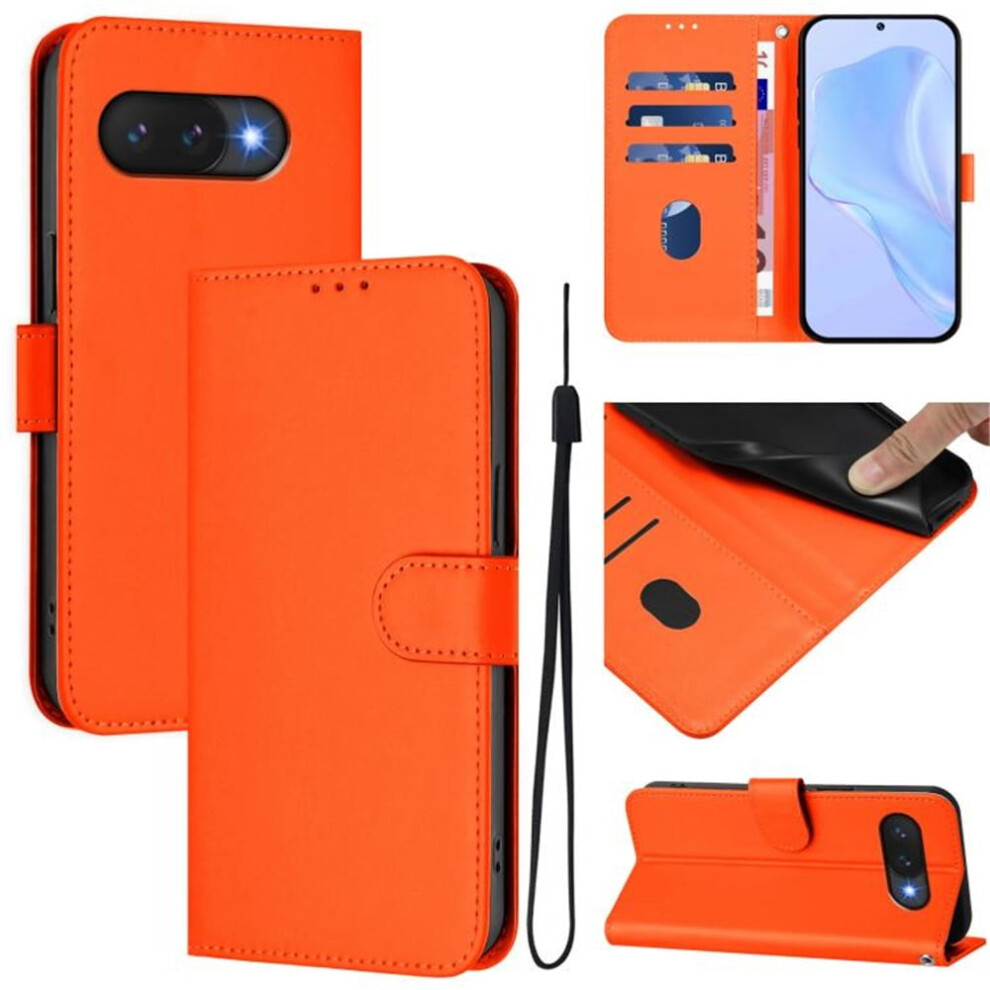Wallet Case For Google Pixel 9A Pu Leather Magnetic Flip 937196992317
