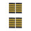 2Pairs Soft Durable Pilot Uniform Epaulets Multicolor Aviation Badge 8
