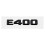 Autosticker met nummerletter voor de achterklep, geschikt voor E300, E320, E350, E400, E420, E430, E500 en E550. 1