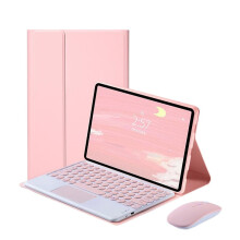 XZAMB Folio toetsenbordhoes compatibel met Lenovo Tab P11Pro 2e generatie 11,2" (TB-132FU/TB-138FC), afneembaar draadloos toetsenbord