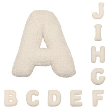 Coussin alphabet Naierhg A-Z26, 26 lettres, forme élastique, rembourrage en peluche, jouet en peluche, décoration pour canapé, lit, bureau,