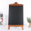 2Pcs Multi-Color Wood Chalkboard Message Boards with Stand for Notes 10