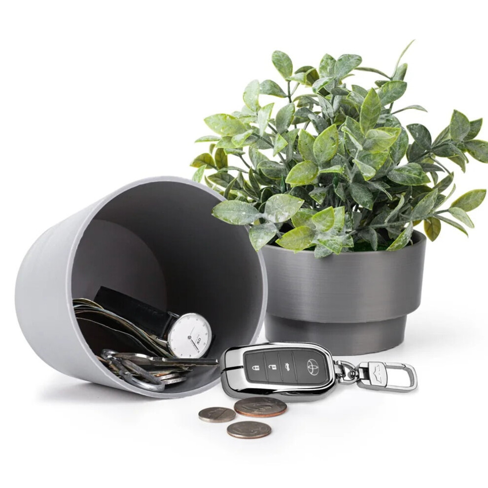 Hidden Safe Plastic Flower Pot Money Storage Box Surprise Separable Security Container Stash Safe Box Stash Jars Piggy Bank,Strong Construction 9340959381418