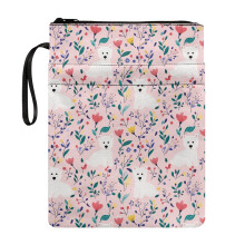 Book Cover Sleeve Polyester Fabric 11.42 x 8.66 Inch