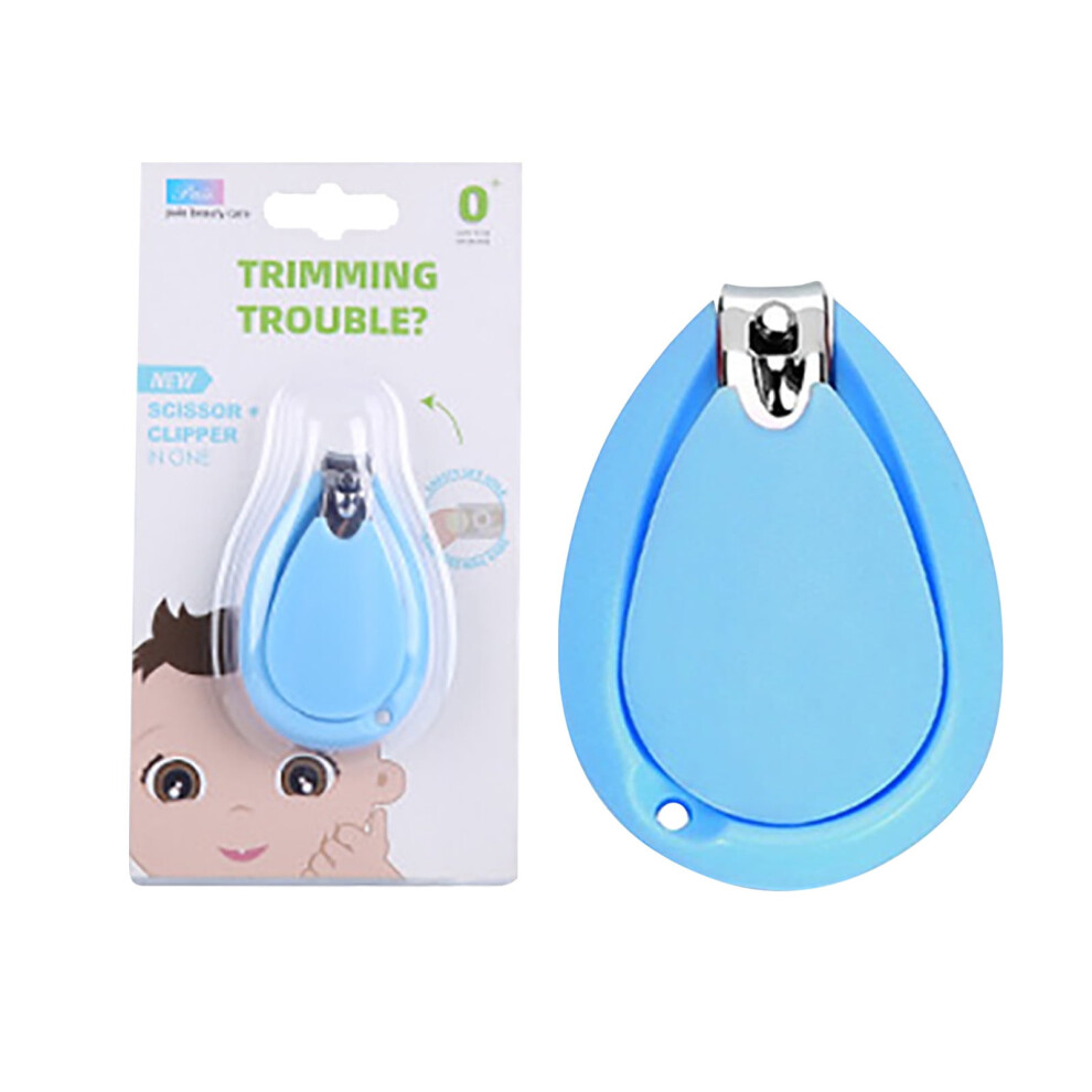 Baby Nail Clippers – Stainless Steel, Ergonomic, Safe & Precise, 1.37x0.17", Includes 1 Round Clipper