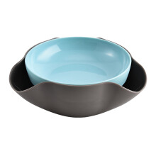 Ensemble de bols à apéritifs à pistaches – Bol de rangement à double compartiment, compatible avec les cuisines modernes