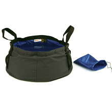 12L Lichtgewicht Blauwe Opvouwbare Emmer Voor Camping En