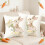 Easter Pillow Cover with Egg and Bunny Design 1