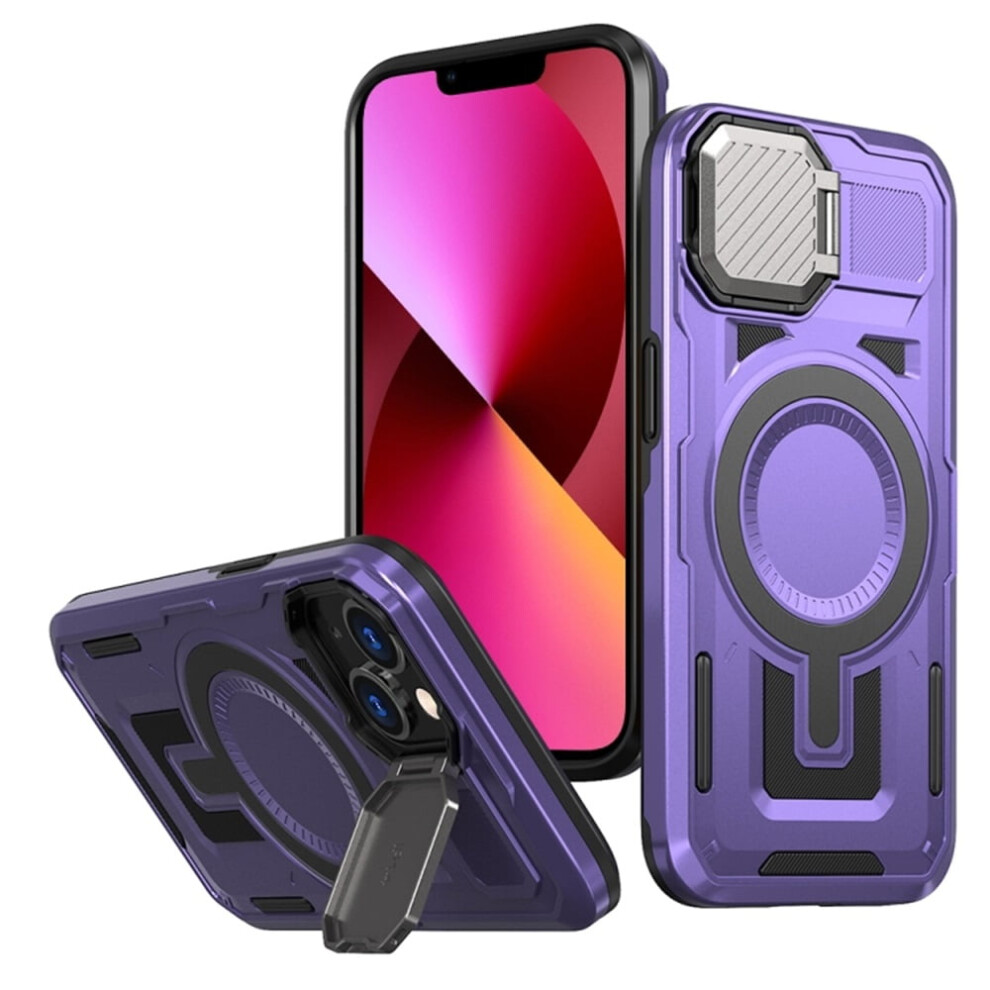 Magsafe Case For Iphone 13 6.1 Inch Rugged Purple 913211549933