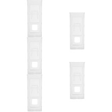 5Stk Wandhalter Haarstyling Organizer Transparenter Hips Aufbewahrung