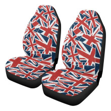 Lot de 2 housses de siège auto moelleuses avec motif drapeau de pompier – Compatibles avec voitures, berlines, camions et SUV