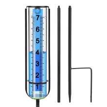 Rain Gauge Freeze Proof Rain Gauge Outdoor with Stake Rain Measure Gauge