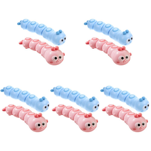 10Stk Interaktive Wind-Up Spieltiere Für Kinder Spaß