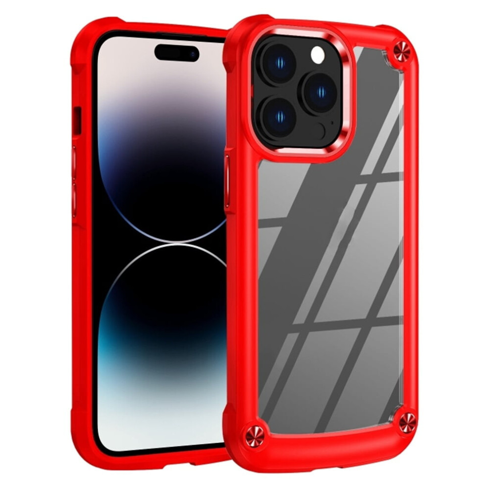 Iphone 14 Pro 6.1 Inch Case With Airbag Corners And Alloy 913211550199