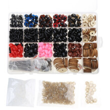 748PCS DIY Animal Eyes Noses Joint Plastic Eyeballs Noses Joint