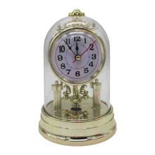 Antique Clock Quiet Table Clock European Retro Bedroom Desktops Mantel Clock Farmhouses Clock Home Decorations